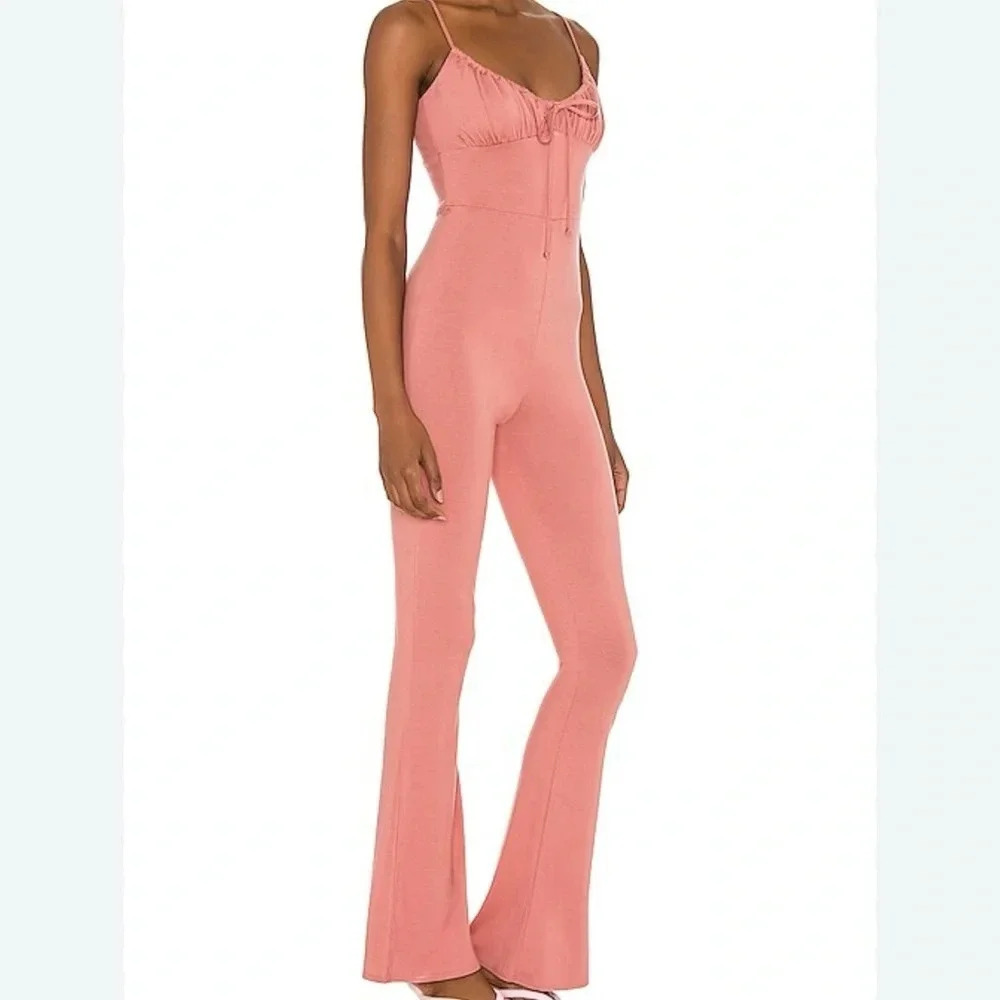 Lovers & Friends Rose Pink Archie Jumpsuit